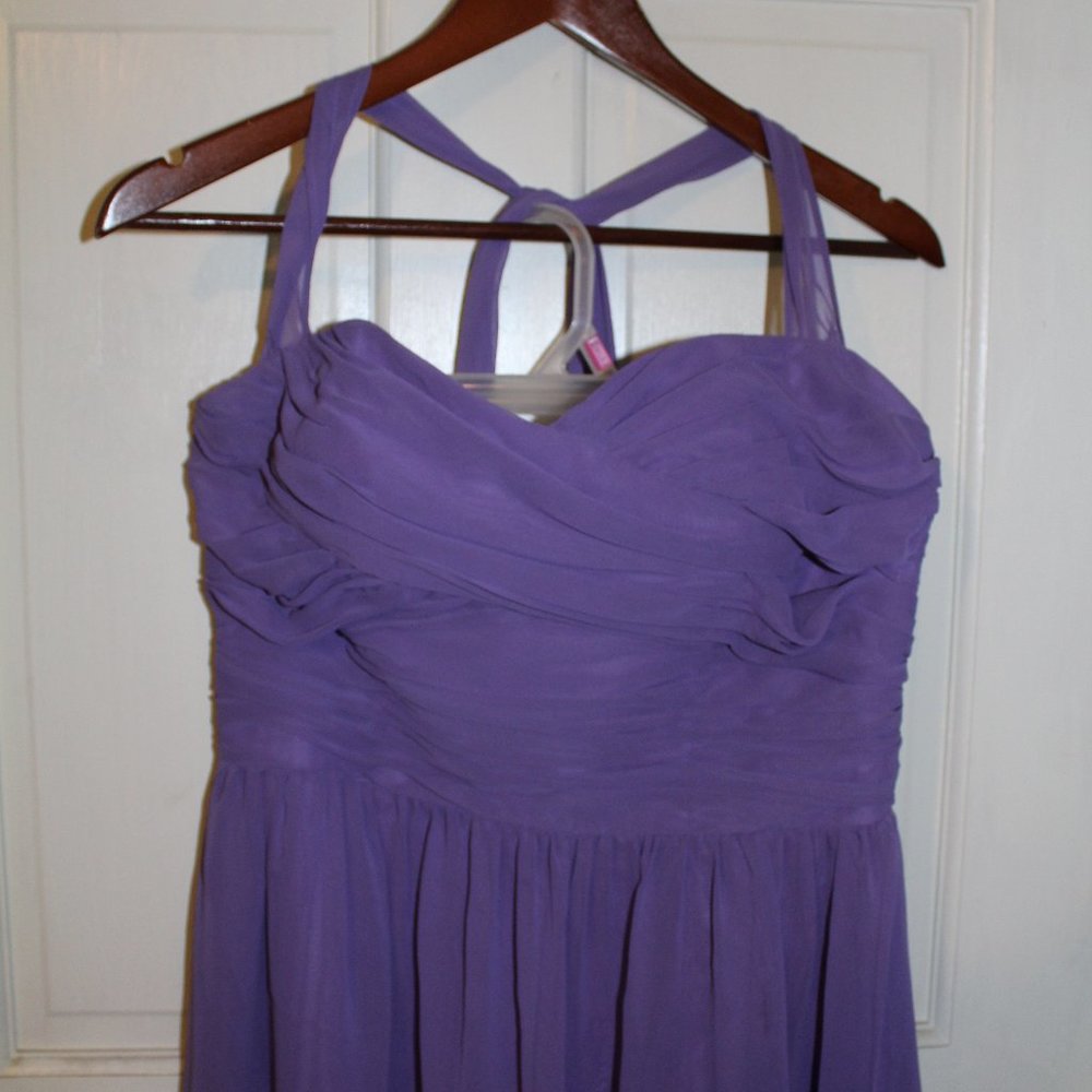 LAVENDER BRIDESMAID DRESS